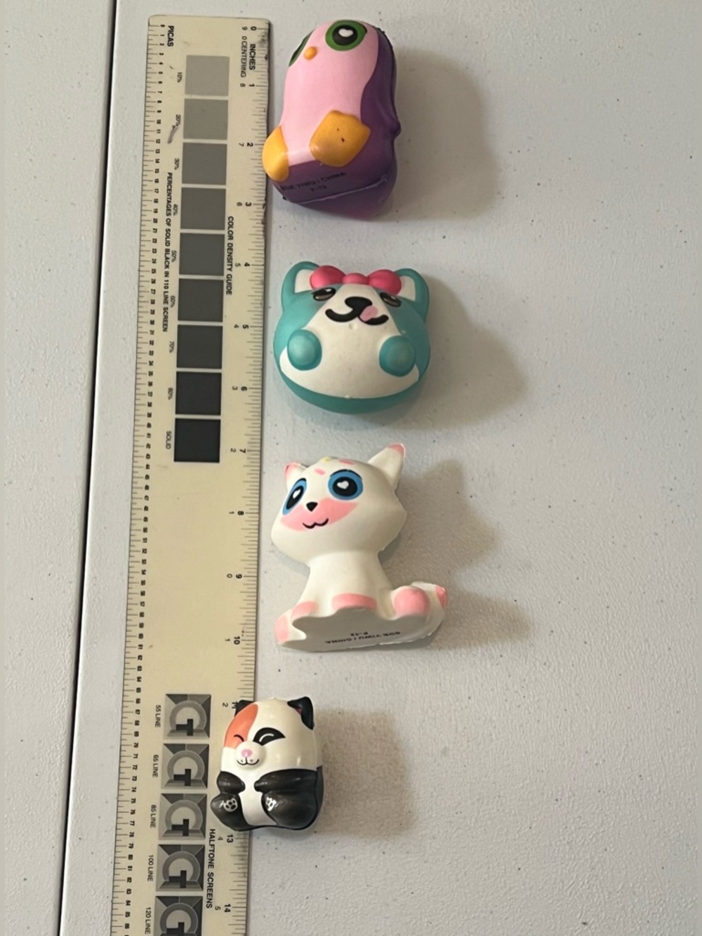 4 Animal Squishies